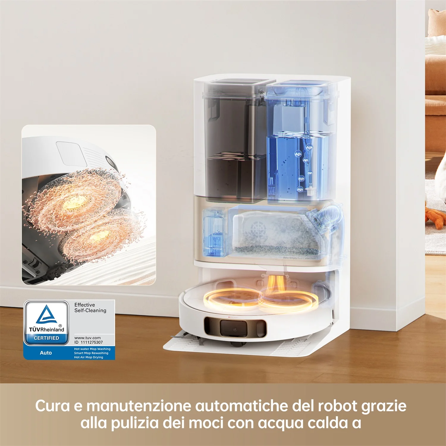 Robot Aspirapolvere Dreame L10s Pro Ultra Heat - Image 4